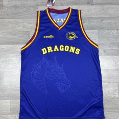 New Oneills Catalan Dragons Basketball Vest Jersey Shirt Mens XL