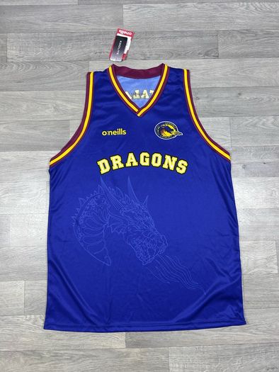 New Oneills Catalan Dragons Basketball Vest Jersey Shirt Mens XL