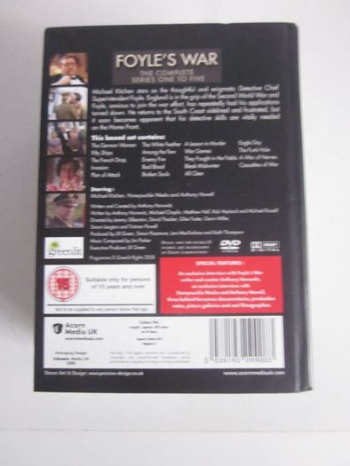 Foyle's War Complete Series 1 to 5 (19DVD's)