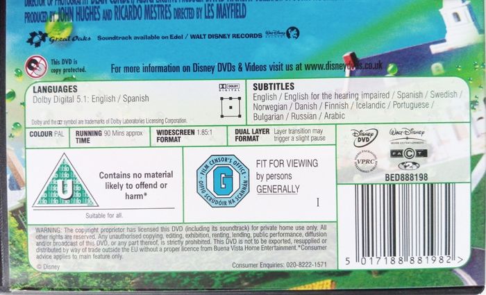 Flubber (Disney) [1997] Robin Williams, Marcia Gay Harden, Christopher McDonald, Ted Levine, Raymond J. Barry, Wil Wheaton & Clancy Brown [DVD Movie]