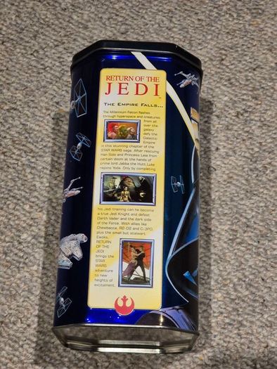 Star Wars 1997 Burton's Biscuits Tin only