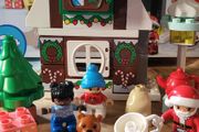 Duplo Santa Gingerbread House