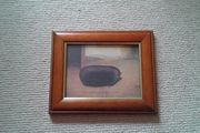 Pig picture in frame