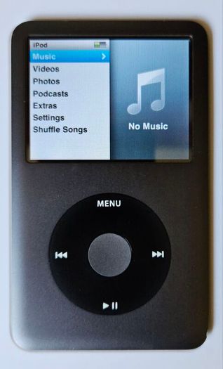 Apple iPod Classic 6th Gen 120gb