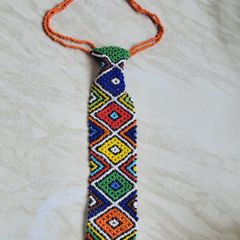 beaded tie