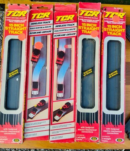 Lot of 70/80s race track new and used