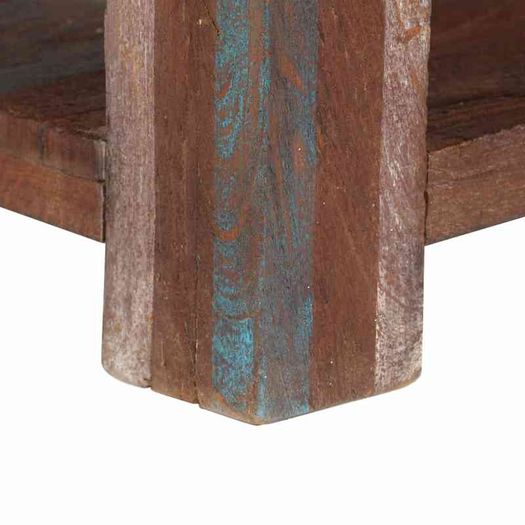 Coffee Table Solid Wood Vintage 88x50x38 cm