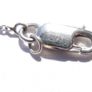 Vintage Sterling Silver 925 Tear Drop Pendant and chain  length 15,5" - 5,25g Image 9