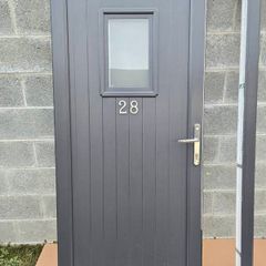 Upvc Door with window