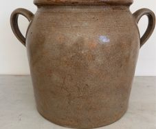 Vintage French Stoneware Pot