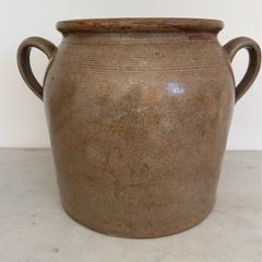 Vintage French Stoneware Pot