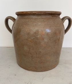 Vintage French Stoneware Pot