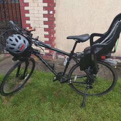 Men's Bike Carrera Crossfire 2 & kids seat & lock