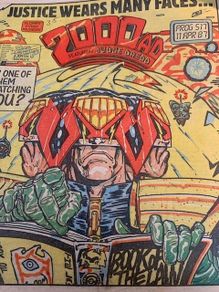 2000 AD Featuring Judge Dredd Prog 517 April 1987