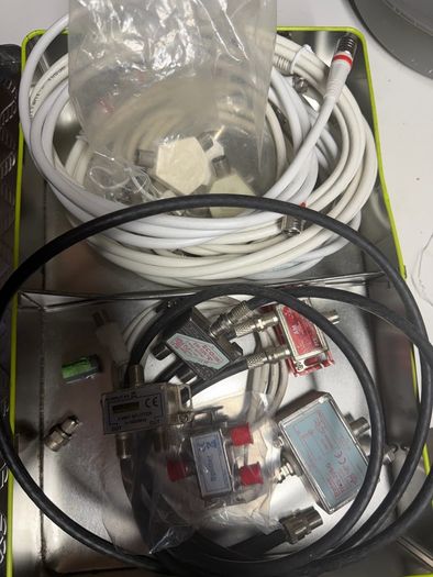 Coax cables and tv splitters