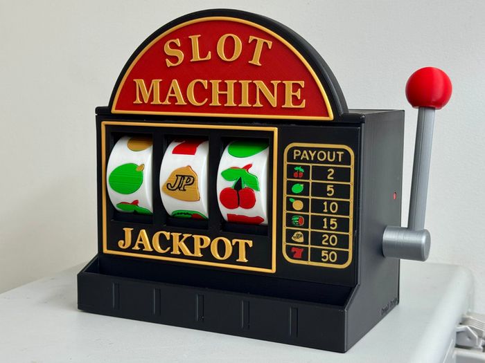 3D Printed Slot Machine Keyhanger