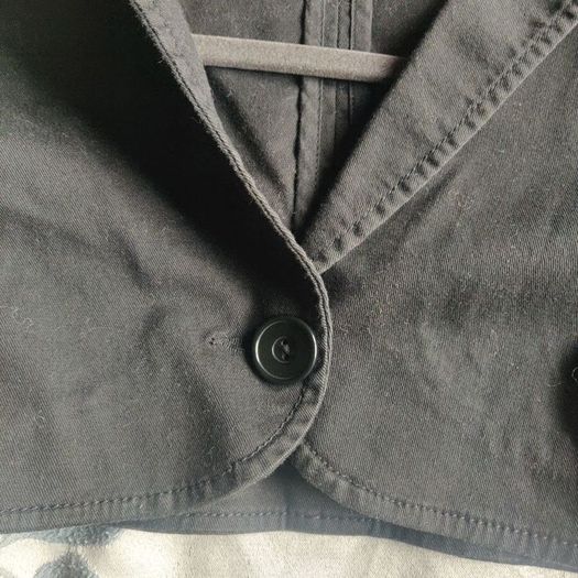 Cropped short sleeve jacket, size 8