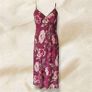 Vintage Y2K floral linen midi dress Made in UK by Jigsaw size 8-10 Image 2