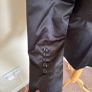 b young dressy black belted jacket size 12 Image 4
