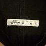 Black denim embroidered pinafore size uk6 Image 5