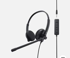 Brand New DELL Stereo Wired On-Ear Headset