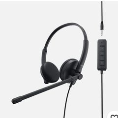 Brand New DELL Stereo Wired On-Ear Headset