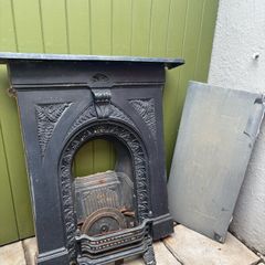 Mid Victorian Fernleaf Bedroom Fireplace