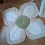 baby changing mat, bib and bath flower Image 2