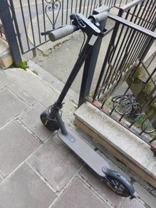electric scooter with new battery