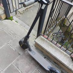 electric scooter with new battery