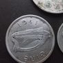 1941 Irish Republic. Set of 3 Silver Coins: Half Crown&Florin&Shilling Image 7