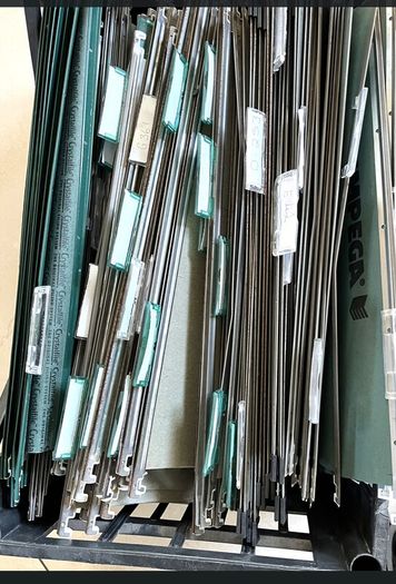 Crystal Files to suit standard Filing Cabinets
