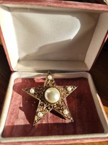 Vintage Star Brooch