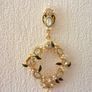Vintage Style Faux Pearl Boho Chic Drop Gold Earrings Image 5