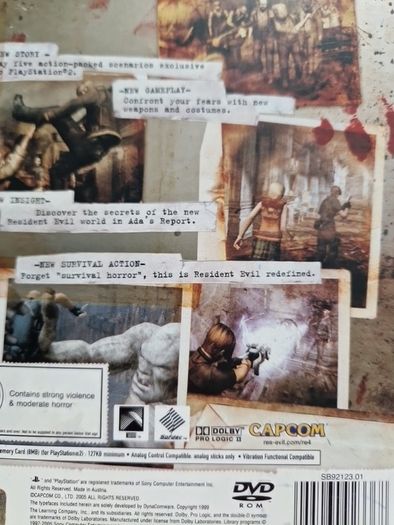 Resident Evil 4 Limited Edition PlayStation2 Ps2 Games Original