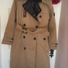 Bnwt Cecil trench coat with puffer lining and hooded small rrp 170