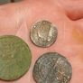2 silver hammered coins Image 6