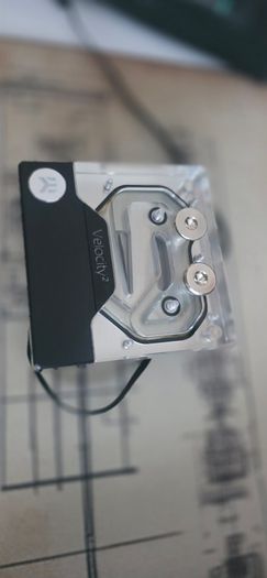 Water block for CPU VELOCITY 2