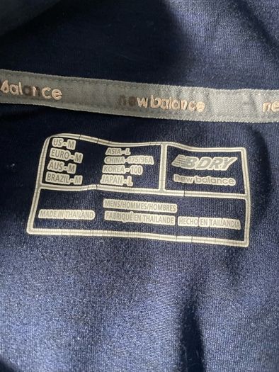 New balance 1/4 zip
