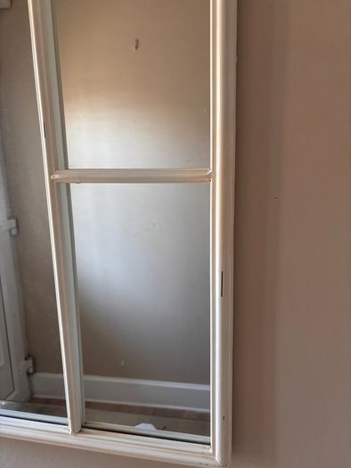 Off white arch mirror