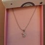 silver type  Angel necklace Image 2