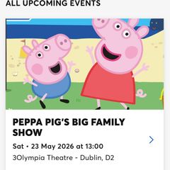 Tickets Peppa Pig