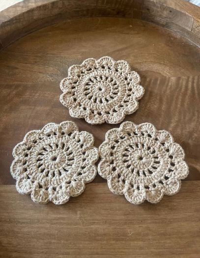 100% cotton coasters