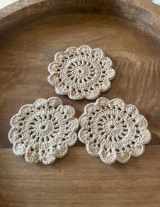 100% cotton coasters