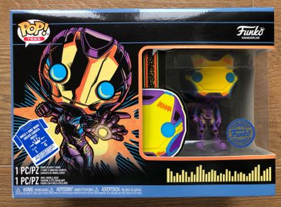 Funko Marvel: Rescue Blacklight Pop & Tee (Size: L)