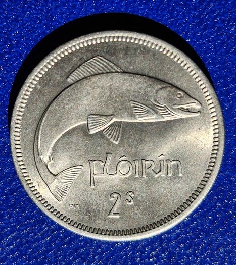 Ireland 1963 Florin (2s) Unc Coin