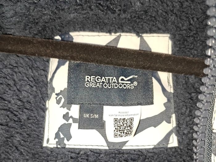 Regatta oversized fleece lined changing dry robe jacket coat size S/M