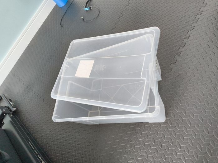 Ikea Samla box + lid 56x39x28 cm