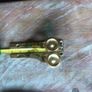 brass curtain pole holders Image 2