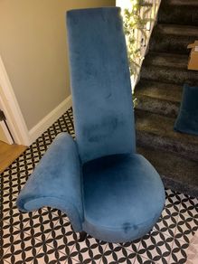 Occasional chair teal